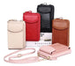 Ruffine Cell Phone Bag for Women in Cream and Black 2