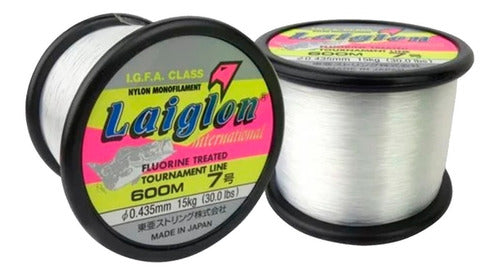 Laiglon Monofilament Line Fog Gray 0.310 Mm 600m Spool 1