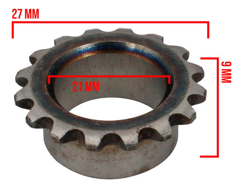 Piñon De Cigueñal 16 Dientes 20 X 25 X 12 Japones 1