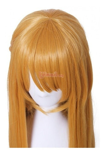 Peluca Asuna Sword Art Online Cosplay + Red De Regalo!! 1