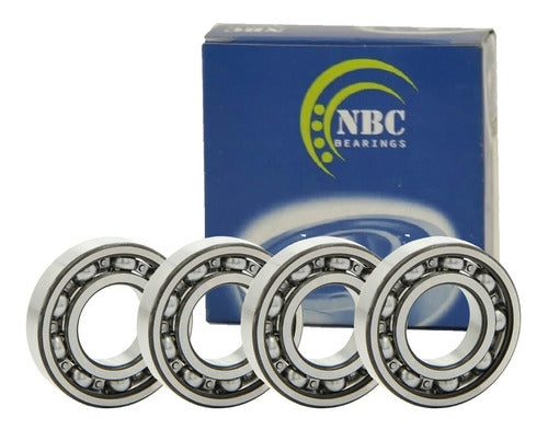 NBC/TAXIM Kit X4 Front Wheel Bearings for Renault 12 – All Models 0