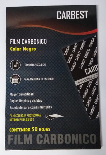 Carbest Carbon Film 21 X 33 Cm Box of 50 Sheets 3