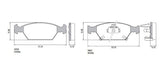 Frasle Brake Pad PD/685 2