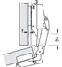 EuroHard Bisagra Esquinera De Apertura 175° Puerta Mueble 3