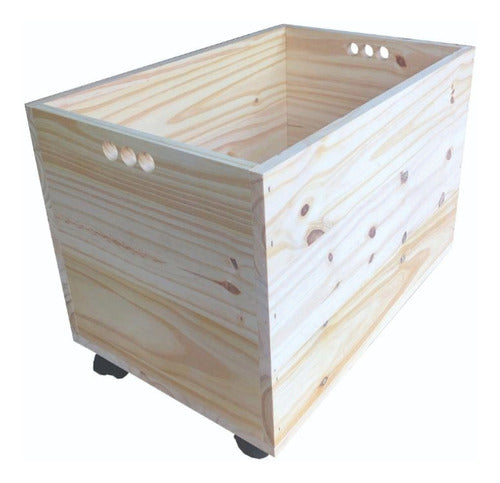 Cajon Baul Juguetero Con Ruedas 4