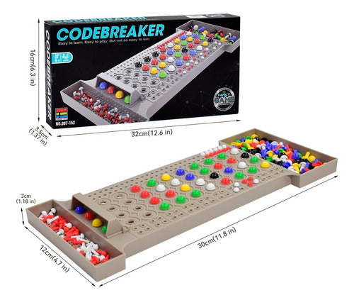 Jogo Tabuleiro Quebrar Código Senha Codebreakers Educativo 6