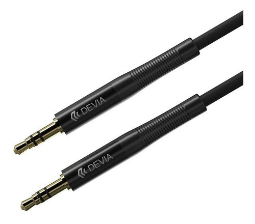 Cable De Audio Auxiliar Jack 3.5mm A 3.5mm 1m Devia - Cover 1