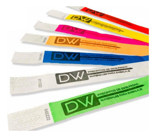 Tyvek Printed Identification Wristbands for VIP Events - Pack of 1000 0