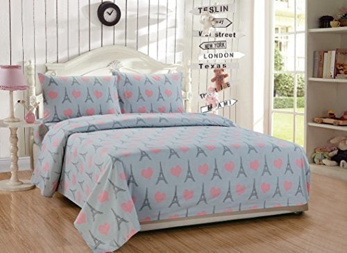 Juego De Edredon Mk Home 7pc Queen Para Niñas Ropa De Cama 1