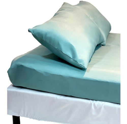 Adjustable Bed Sheet for 2 1/2 Plazas Bed 190x240 cm - Smooth Color 35