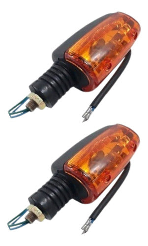 BTR 4 Complete Turn Signal Lights for Moto RX 150cc, Ybr, Storm, Etc. 1