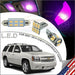 Chevrolet 16pcs LED Interior Light Package in Pink-Purple 0