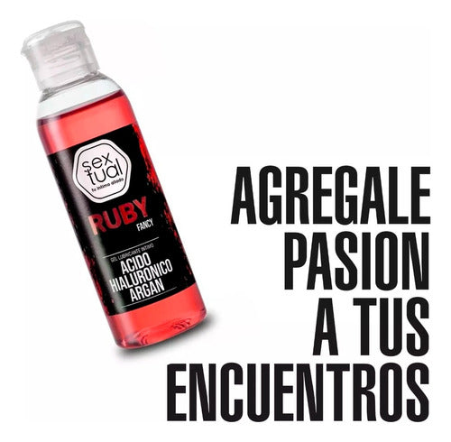 Isis Gel Lubricante Intimo Lube Ruby Fancy Con Acido Hialuronico 5