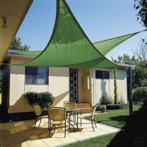 Tecsys Malla Toldo Vela Alta Calidad 10x2 Metros Filtro 98% Verde 3