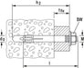 Fischer Anclaje Perno Fwa 16 X 140 Acero P/hormigon 4