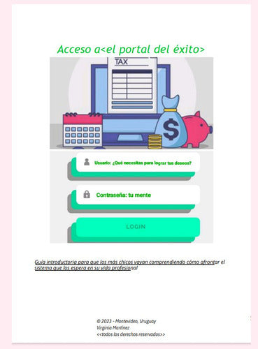 Libro  Acceso A El Portal Del Éxito  En Pdf 0