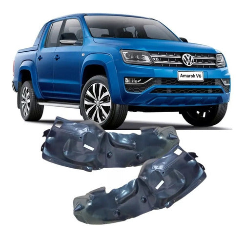 Kit X2 Pasarruedas Guardaplast Vw Amarok Delantero 2010/2019 0