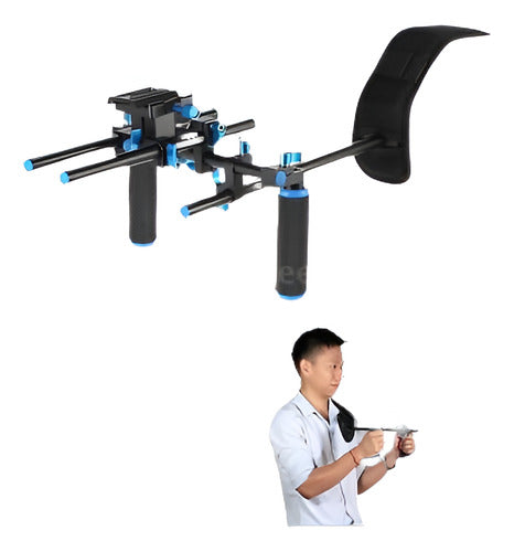 Aluminum Alloy Shoulder Video Mounting Support Platform 0