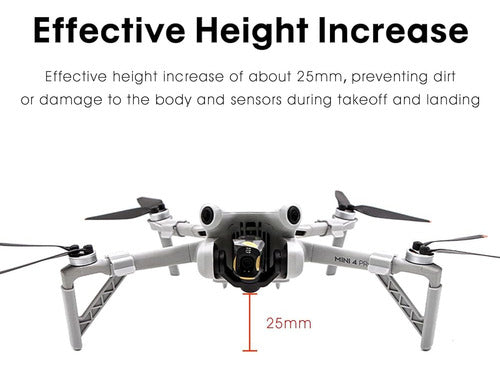 Craznick Landing Gear Extensions for DJI Mini 4 Pro 2