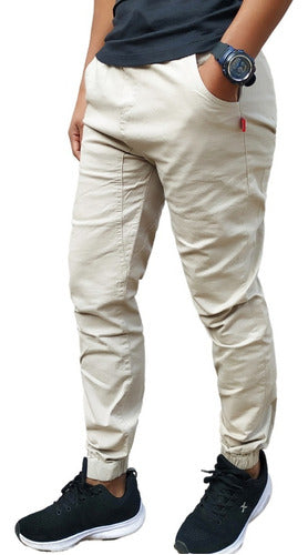 Men's Gabardine Jogger Pants 13