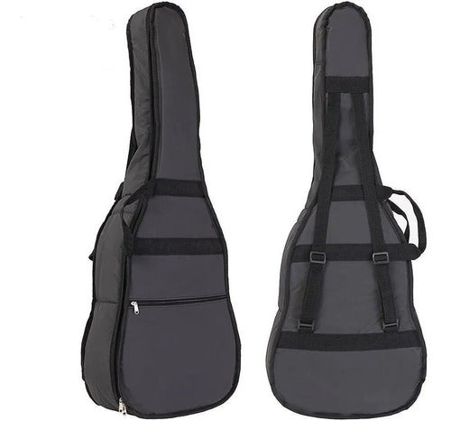 Myron Music Acoustic Guitar Padded Backpack Case with Pocket 0