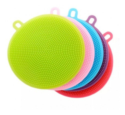 PS Multi-Purpose Silicone Sponge for Kitchen and Cleaning 0