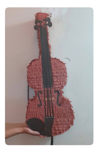 Handcrafted Customizable Musical Instrument Piñata 0