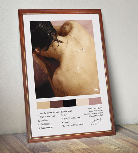 Cafoot Harry Styles Poster Album Harry Styles Cuadro Para Colgar 0