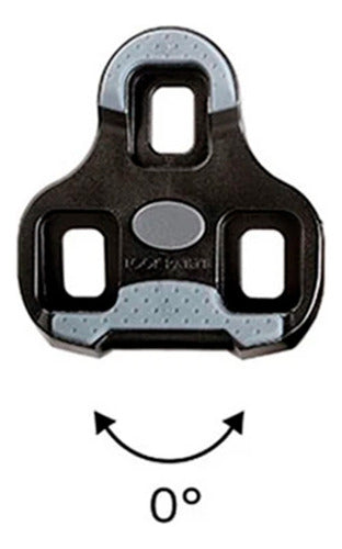 Taco Taquinho Preto Pedal Bike Speed Look Keo Grip Fixo 0º 3