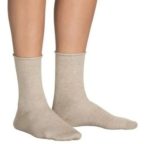 Lupo Cotton Non-Elastic Cuff Soft Men's Socks Art.1275 8