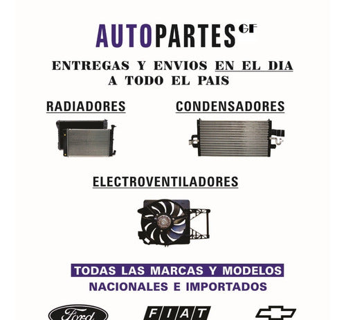 Gate Electroventilador Ford Ecosport Fiesta Max 1.6 2.0 Todos 3