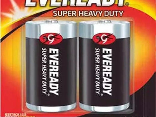 Eveready D2 Super Heavy Carbon Battery Pack of 3 Blisters 0