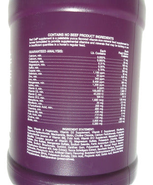 Red Cell Equine Vitamin Mineral Supplement Bottle 3.785 Liters 5