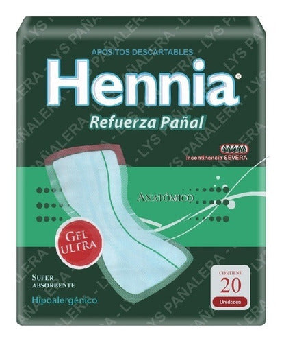 60 Hennia Anatomical Reinforcement Diapers 0