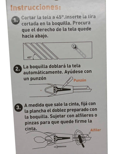 Boquilla Cinta Al Bies Numero 18 Cbx 1