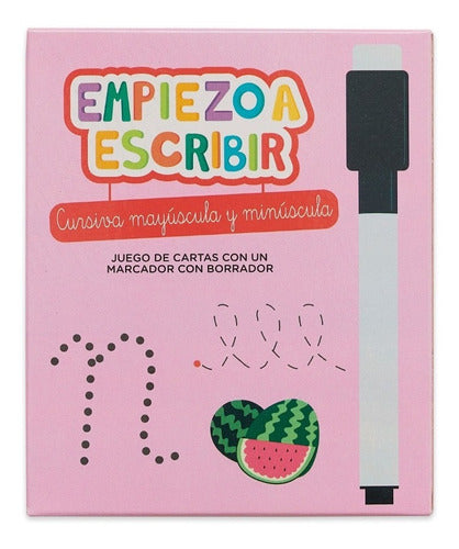 Cartas Empiezo A Escribir Cursiva - Juego Didáctico Infantil 0