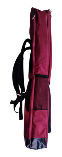 Malik Medium Hockey Stick Bag - Burgundy 1