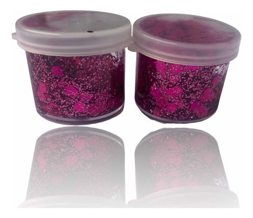 Glitter Con Gel Para Rostro, Pelo Y/o Cuerpo - X2 U 2