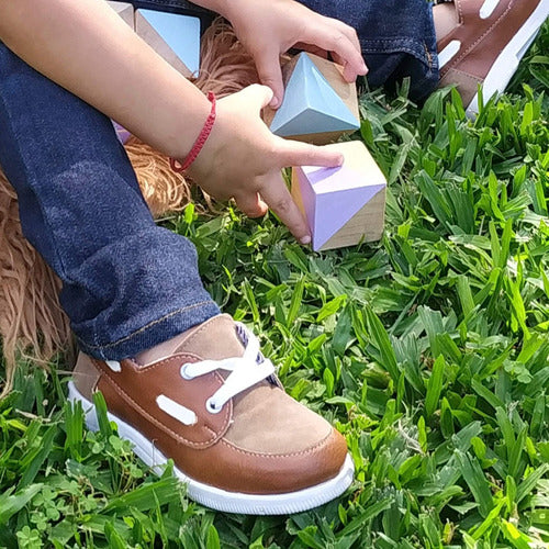 MVD Calzados Zapato Nautico Azul Pu Bebe Nene Prem 3