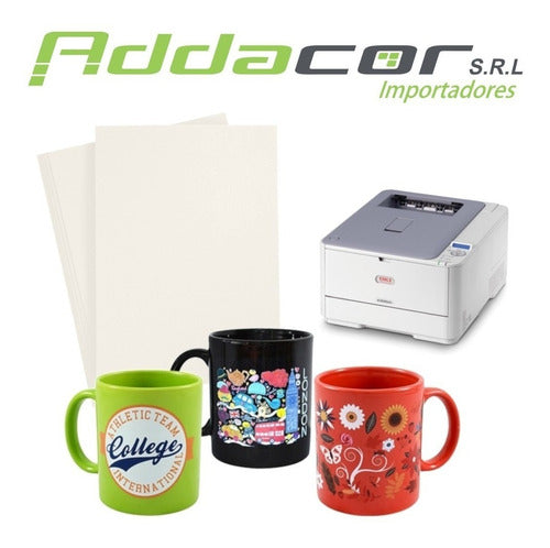 Papel Transfers P/imp Laser Rigidos Premium X 10 Hojas A4 0