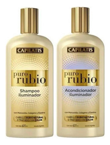 Capilatis Pure Blonde Brightening Shampoo Conditioner Combo 0