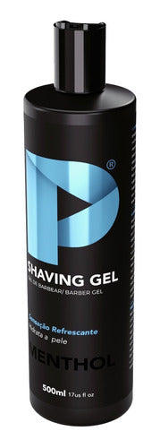 Shaving Gel De Barbear Play Barber 500g Menthol Fardo 6 Unid 5