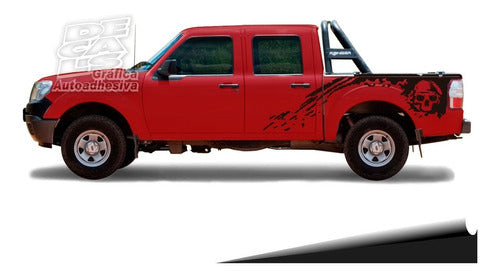 Calco Ford Ranger 2001 - 2011 Raptor Bones Juego Con Portón 4