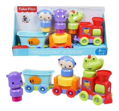 Fisher-Price Fun Animal Train Bunny Toys 1