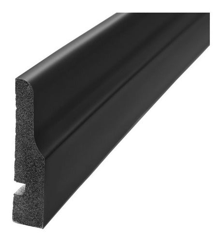 Contramarco Baseboard EPS Atrim Soft 3008 50 mm Black 0
