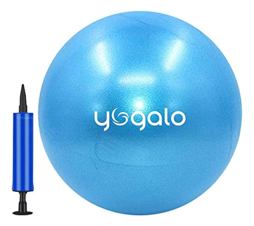 Yogalo Small Pilates Ball 9 Inches with Pump 0