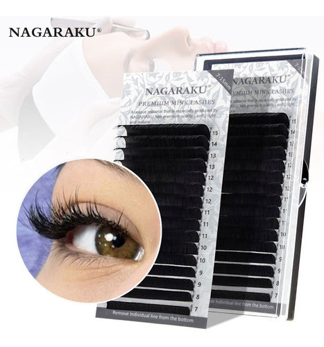 Nagaraku Premium Mix D Eyelash Extension 1