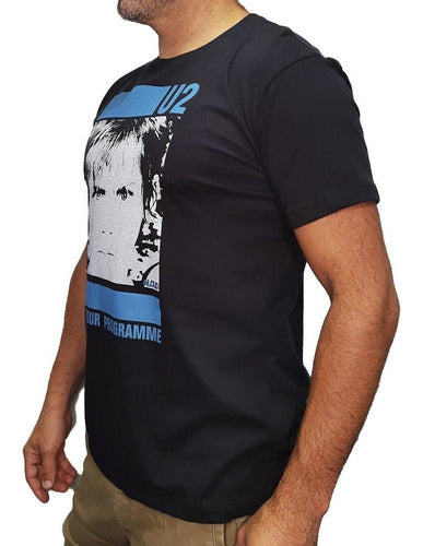Aloud Men's T-Shirt - Black Print 1