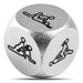 JOLYMOLY Metallic Decision Dice with Gift Box, 2cm 0