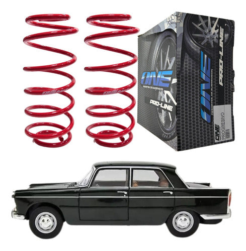 Kit X2 Espirales Progresivos Peugeot 404/504 2.0 Delantero 2